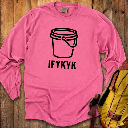 Five Gallon Bucket Cotton Long Sleeve