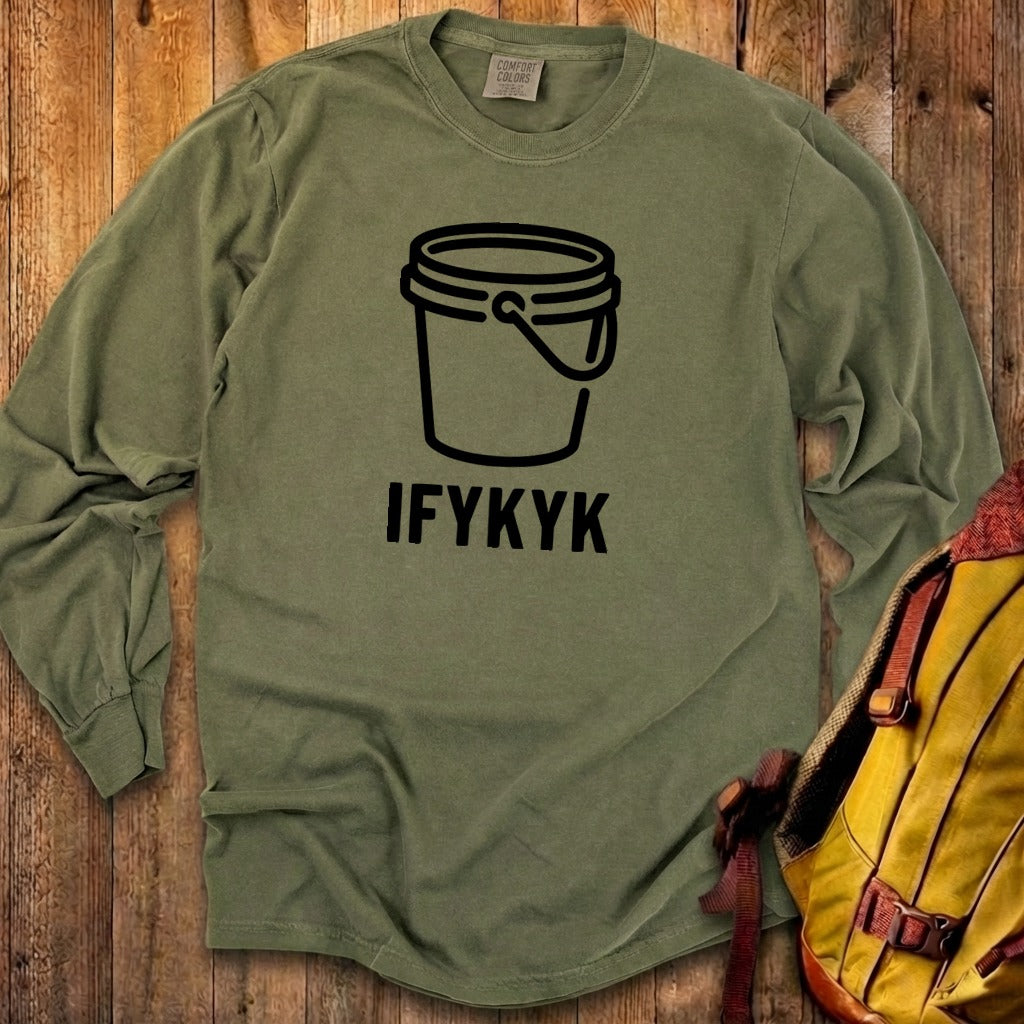 Five Gallon Bucket Cotton Long Sleeve