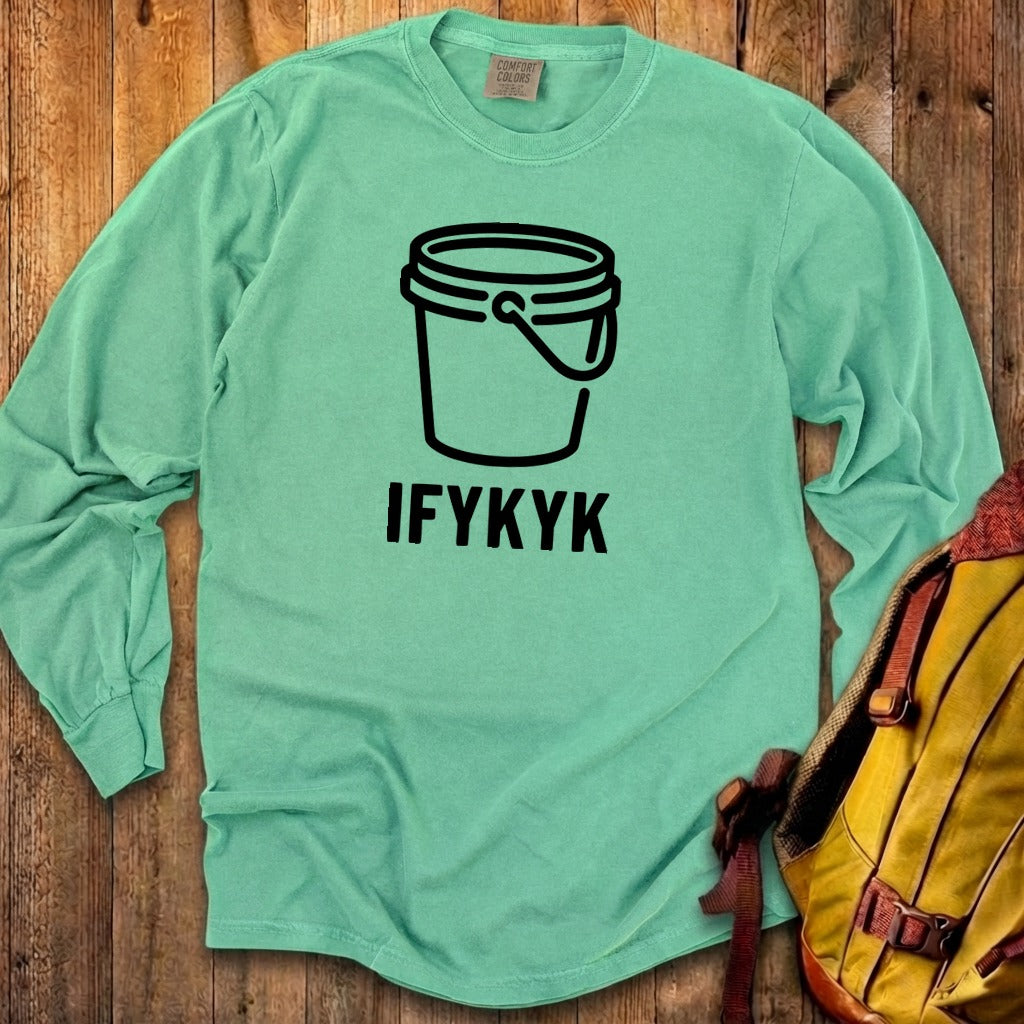 Five Gallon Bucket Cotton Long Sleeve