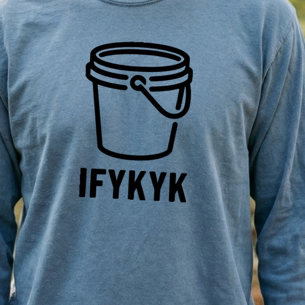 Five Gallon Bucket Cotton Long Sleeve