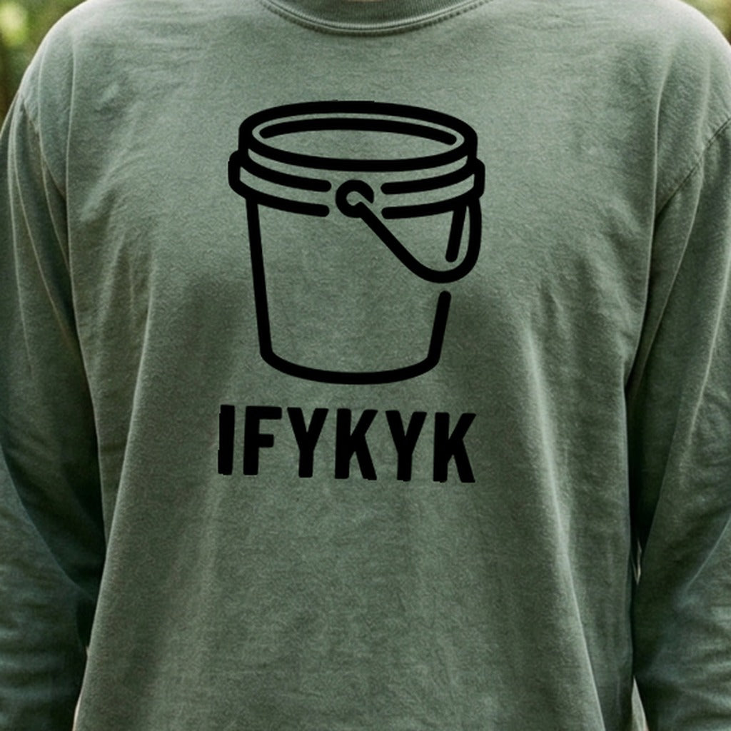 Five Gallon Bucket Cotton Long Sleeve