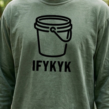 Five Gallon Bucket Cotton Long Sleeve