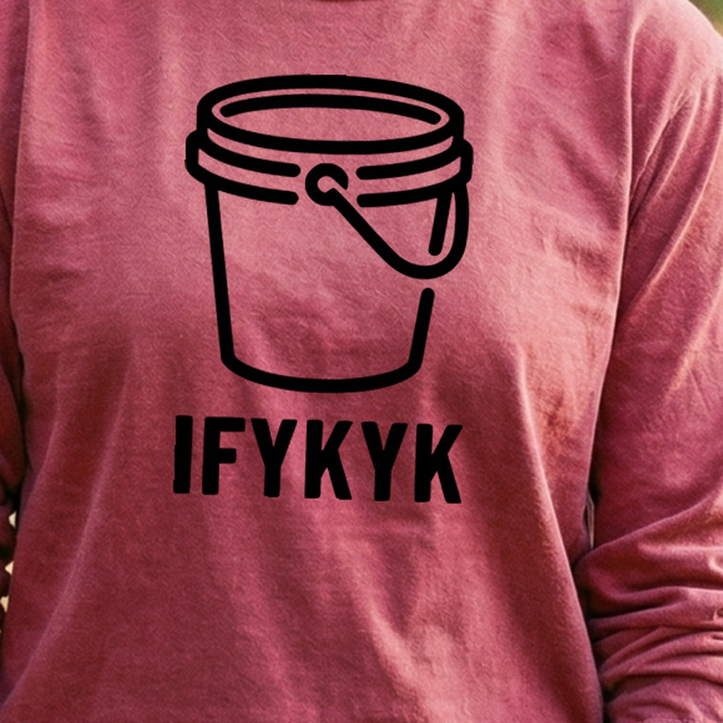 Five Gallon Bucket Cotton Long Sleeve