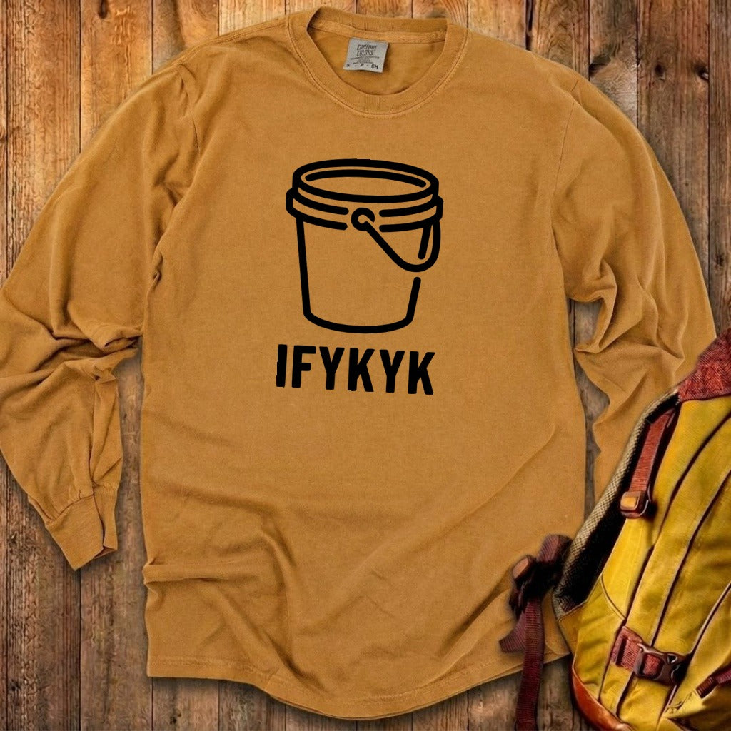 Five Gallon Bucket Cotton Long Sleeve