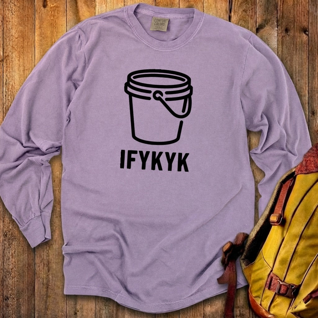 Five Gallon Bucket Cotton Long Sleeve