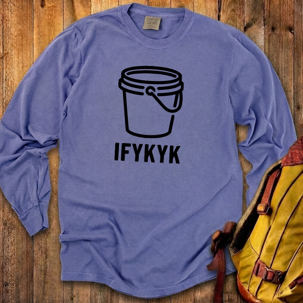 Five Gallon Bucket Cotton Long Sleeve