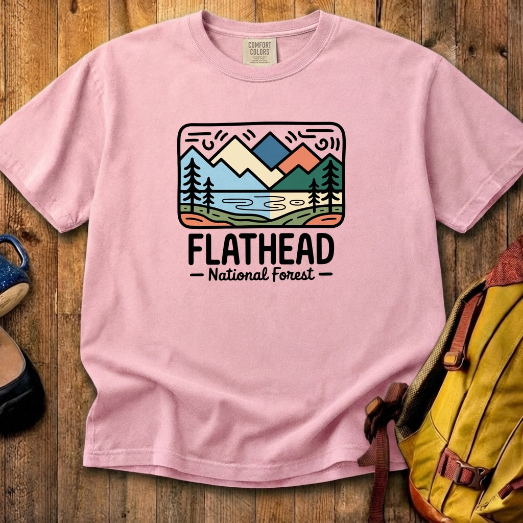 Flathead National Forest Cotton T-Shirt