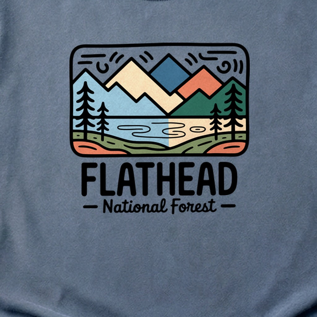 Flathead National Forest Cotton T-Shirt