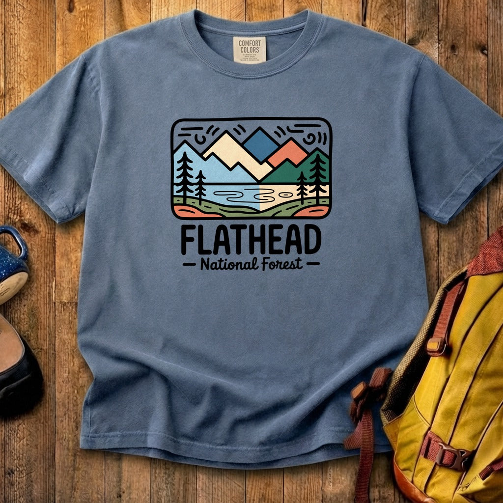Flathead National Forest Cotton T-Shirt