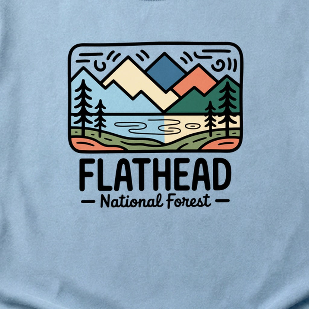 Flathead National Forest Cotton T-Shirt