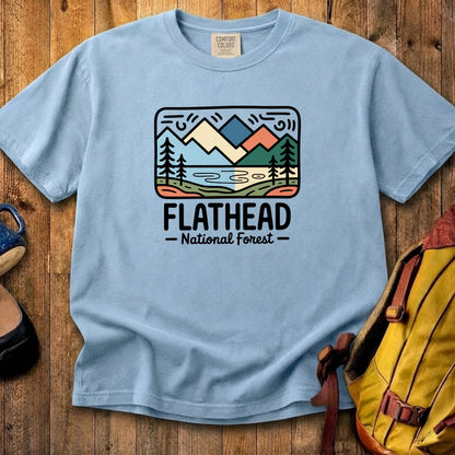 Flathead National Forest Cotton T-Shirt