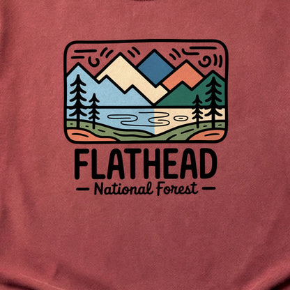 Flathead National Forest Cotton T-Shirt
