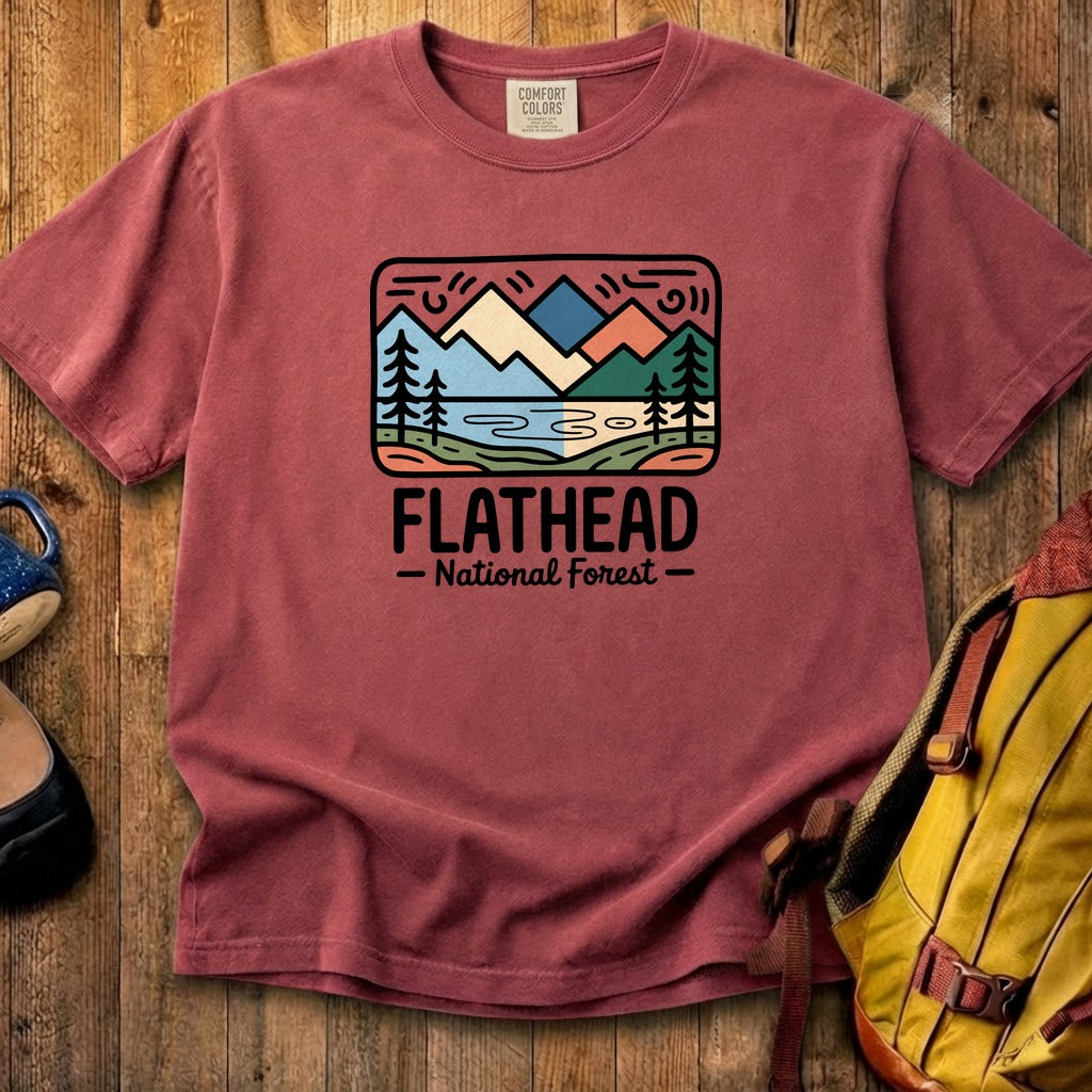 Flathead National Forest Cotton T-Shirt