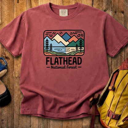 Flathead National Forest Cotton T-Shirt