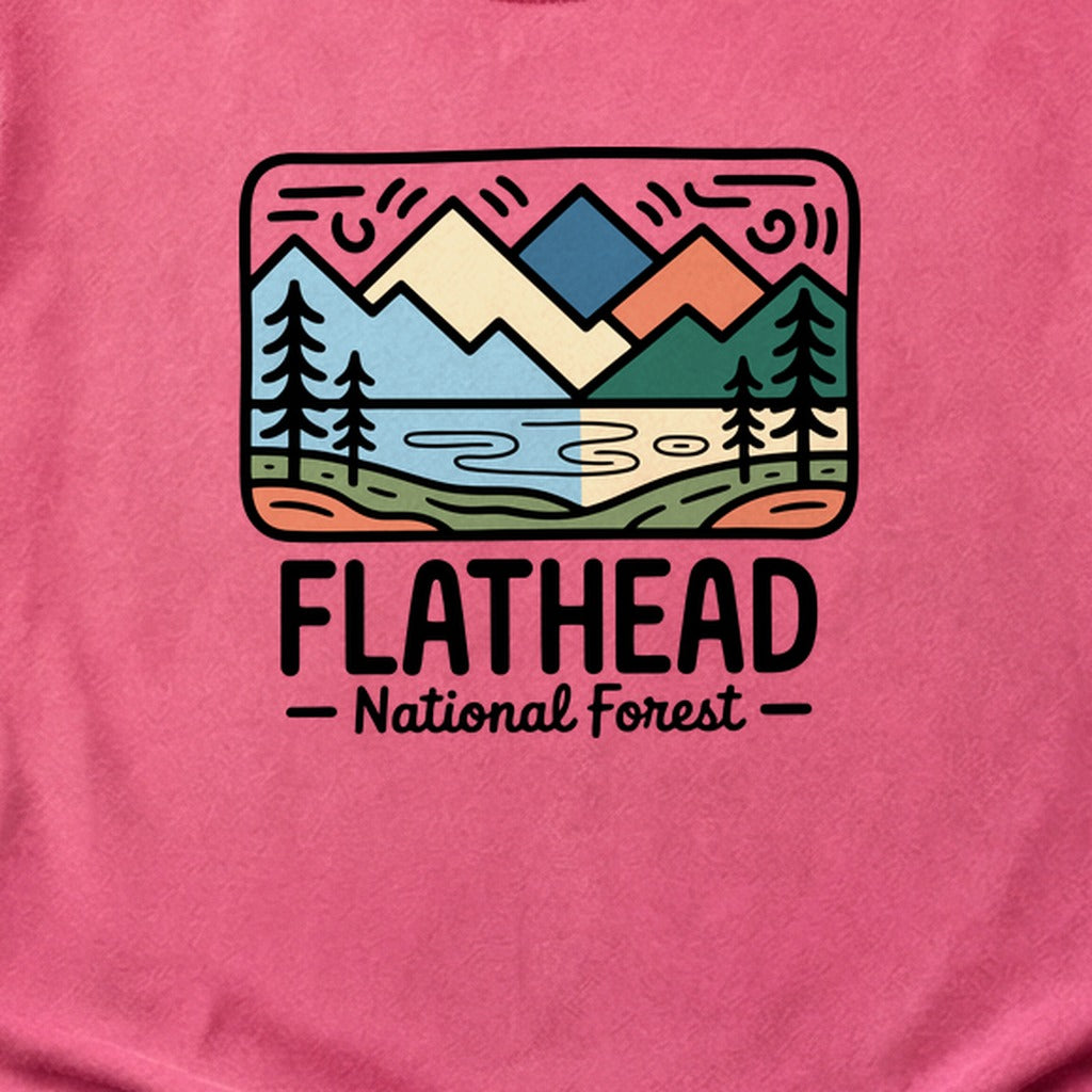 Flathead National Forest Cotton T-Shirt