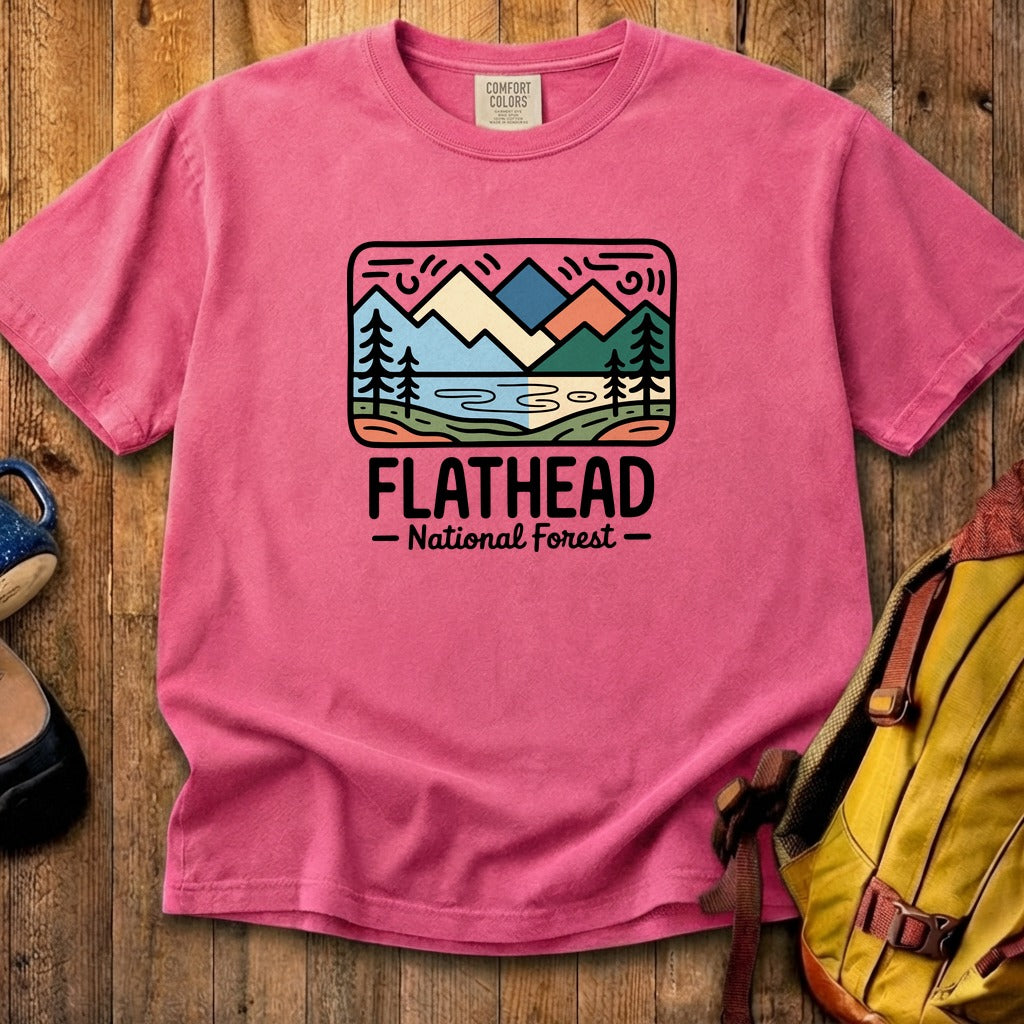 Flathead National Forest Cotton T-Shirt