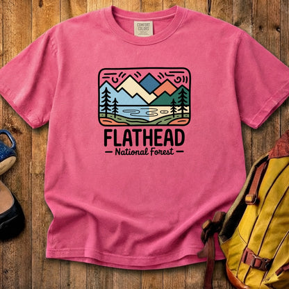 Flathead National Forest Cotton T-Shirt