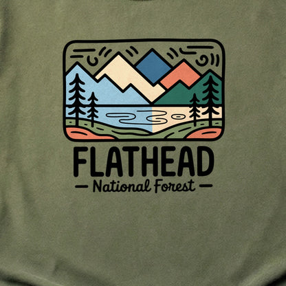 Flathead National Forest Cotton T-Shirt