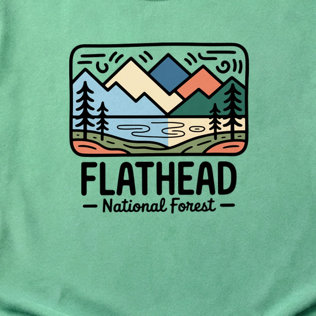 Flathead National Forest Cotton T-Shirt