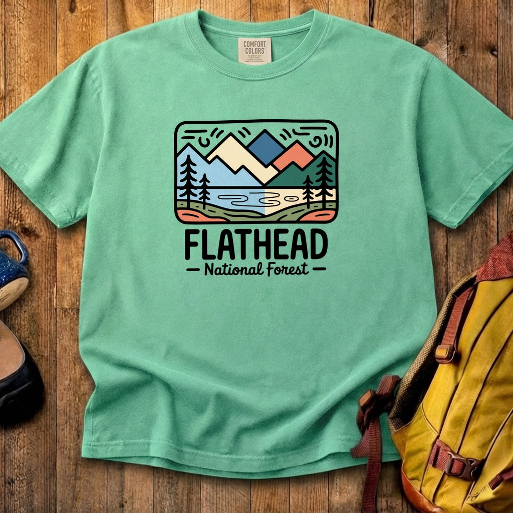 Flathead National Forest Cotton T-Shirt