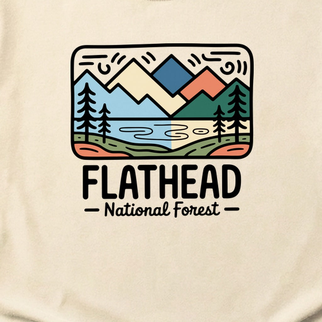Flathead National Forest Cotton T-Shirt