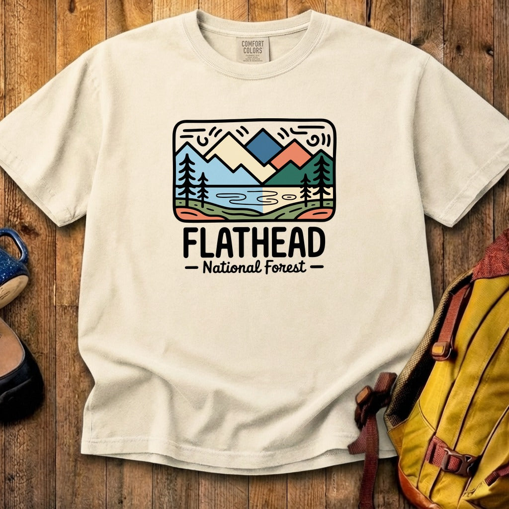 Flathead National Forest Cotton T-Shirt