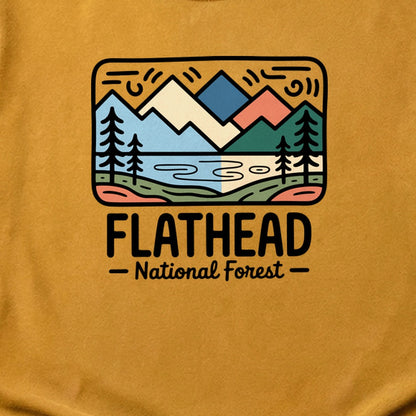 Flathead National Forest Cotton T-Shirt