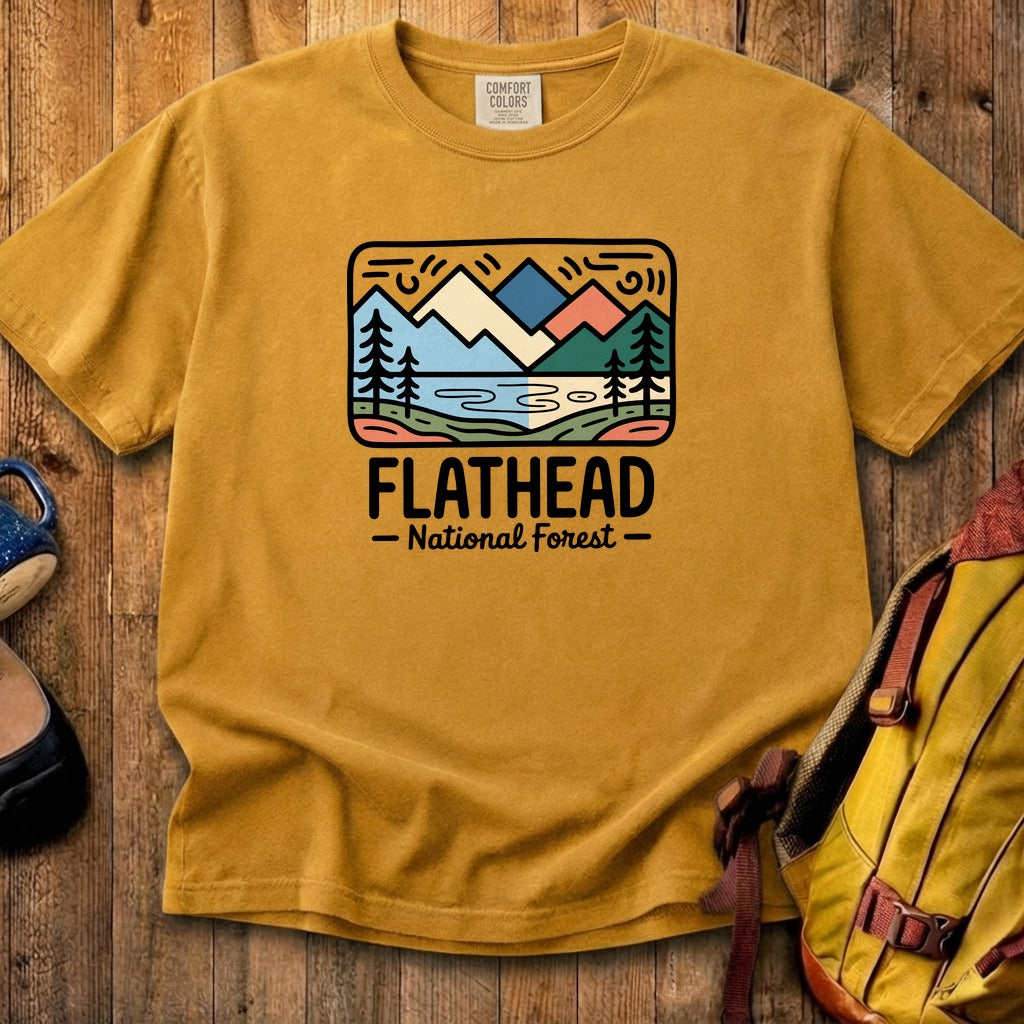 Flathead National Forest Cotton T-Shirt
