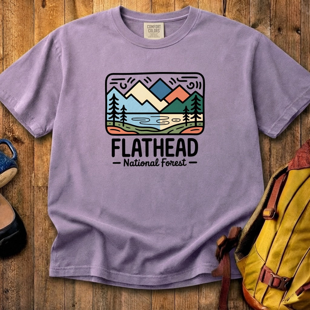 Flathead National Forest Cotton T-Shirt