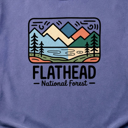 Flathead National Forest Cotton T-Shirt