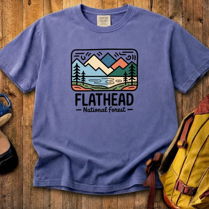 Flathead National Forest Cotton T-Shirt