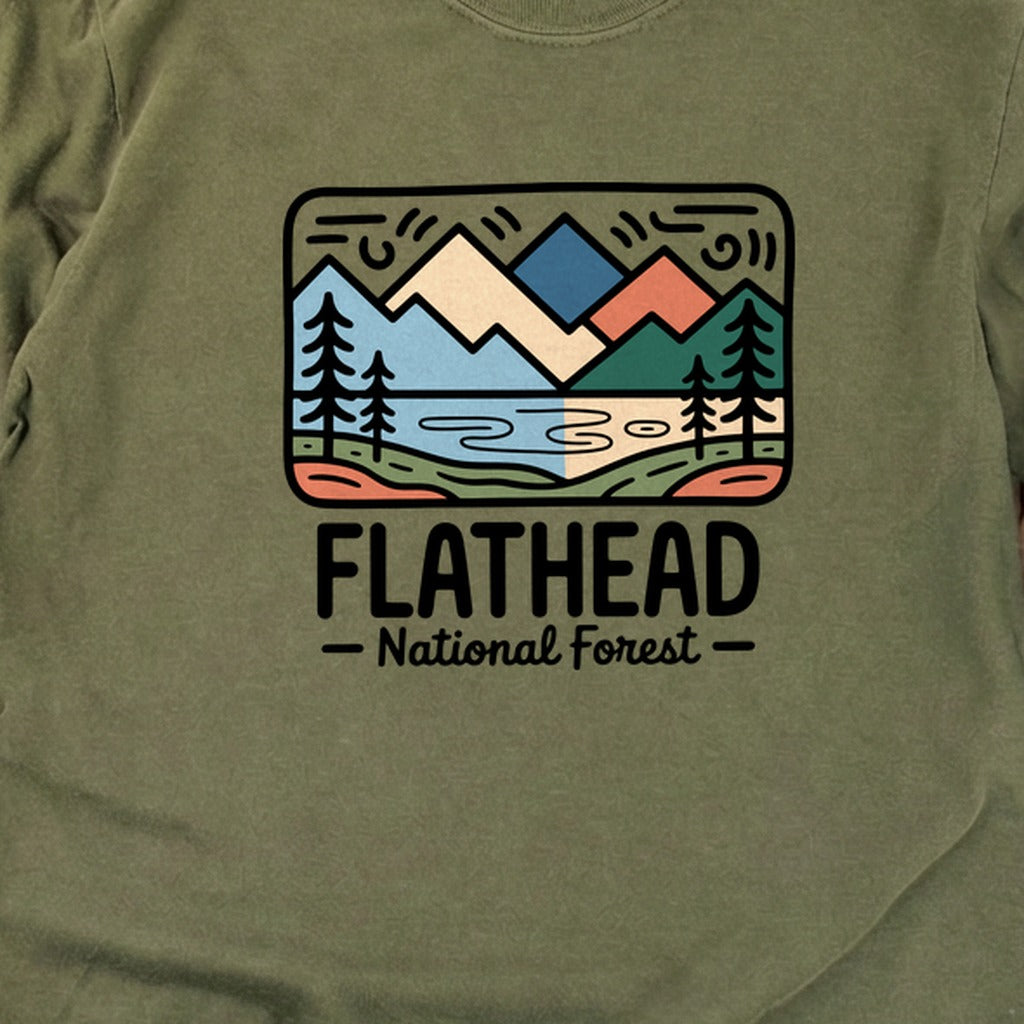 Flathead National Forest Cotton Long Sleeve