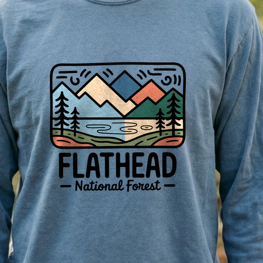 Flathead National Forest Cotton Long Sleeve