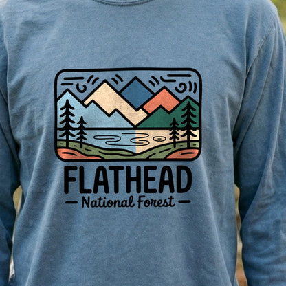 Flathead National Forest Cotton Long Sleeve