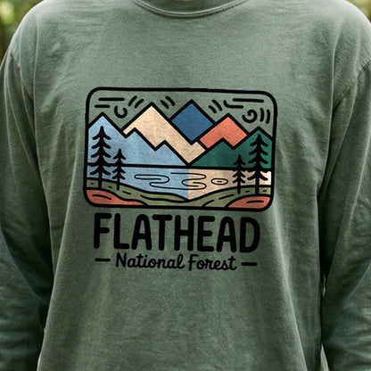 Flathead National Forest Cotton Long Sleeve