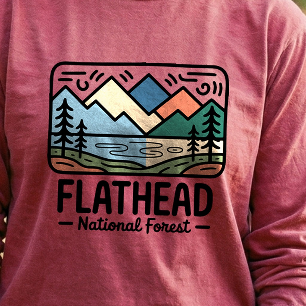 Flathead National Forest Cotton Long Sleeve