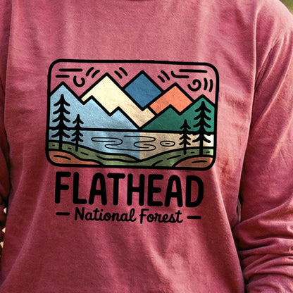 Flathead National Forest Cotton Long Sleeve