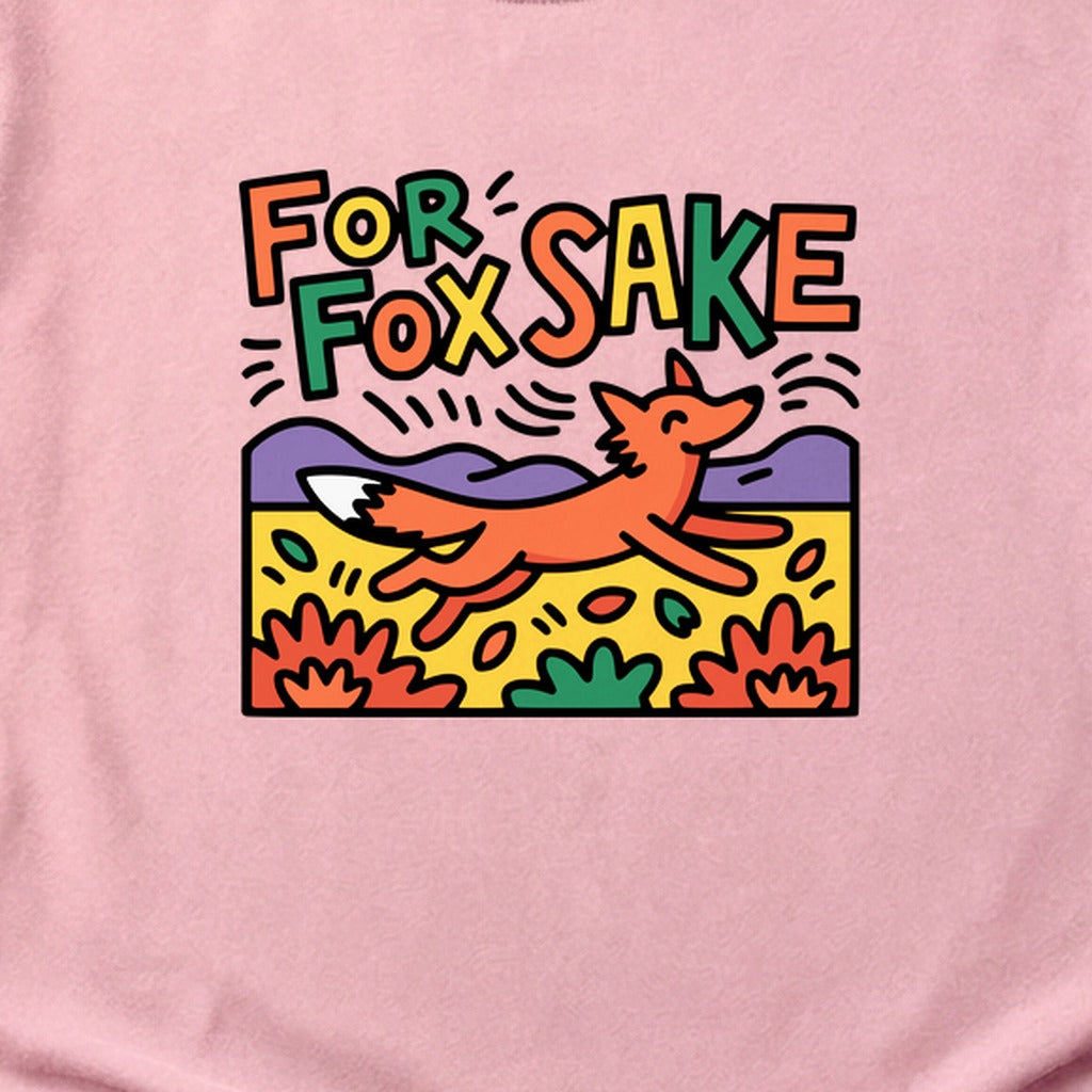 For Fox Sake Cotton T-Shirt
