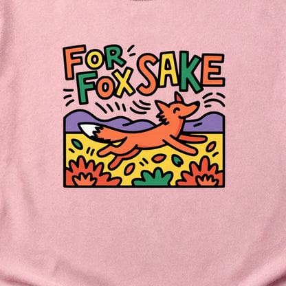 For Fox Sake Cotton T-Shirt