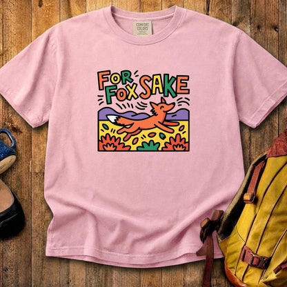 For Fox Sake Cotton T-Shirt