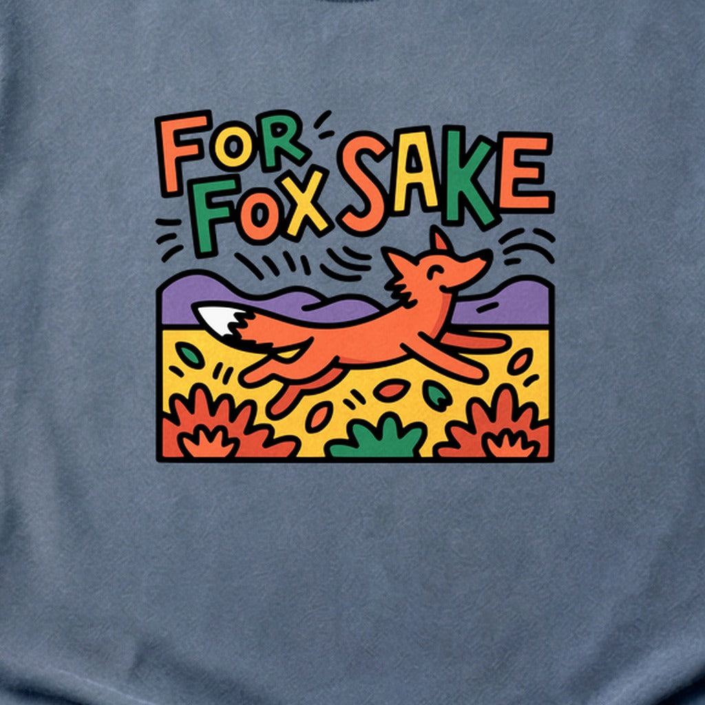 For Fox Sake Cotton T-Shirt