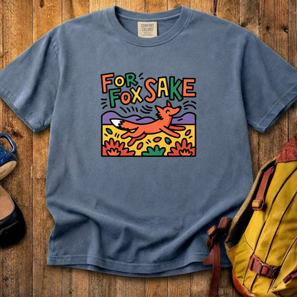 For Fox Sake Cotton T-Shirt