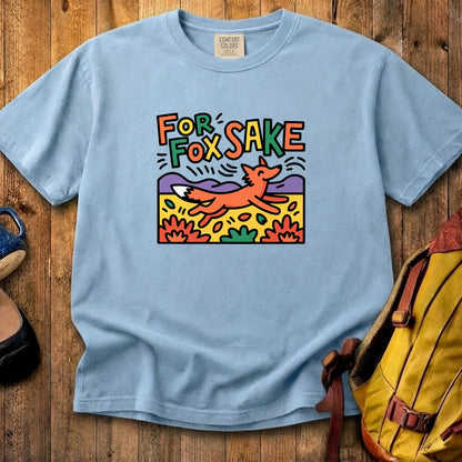 For Fox Sake Cotton T-Shirt
