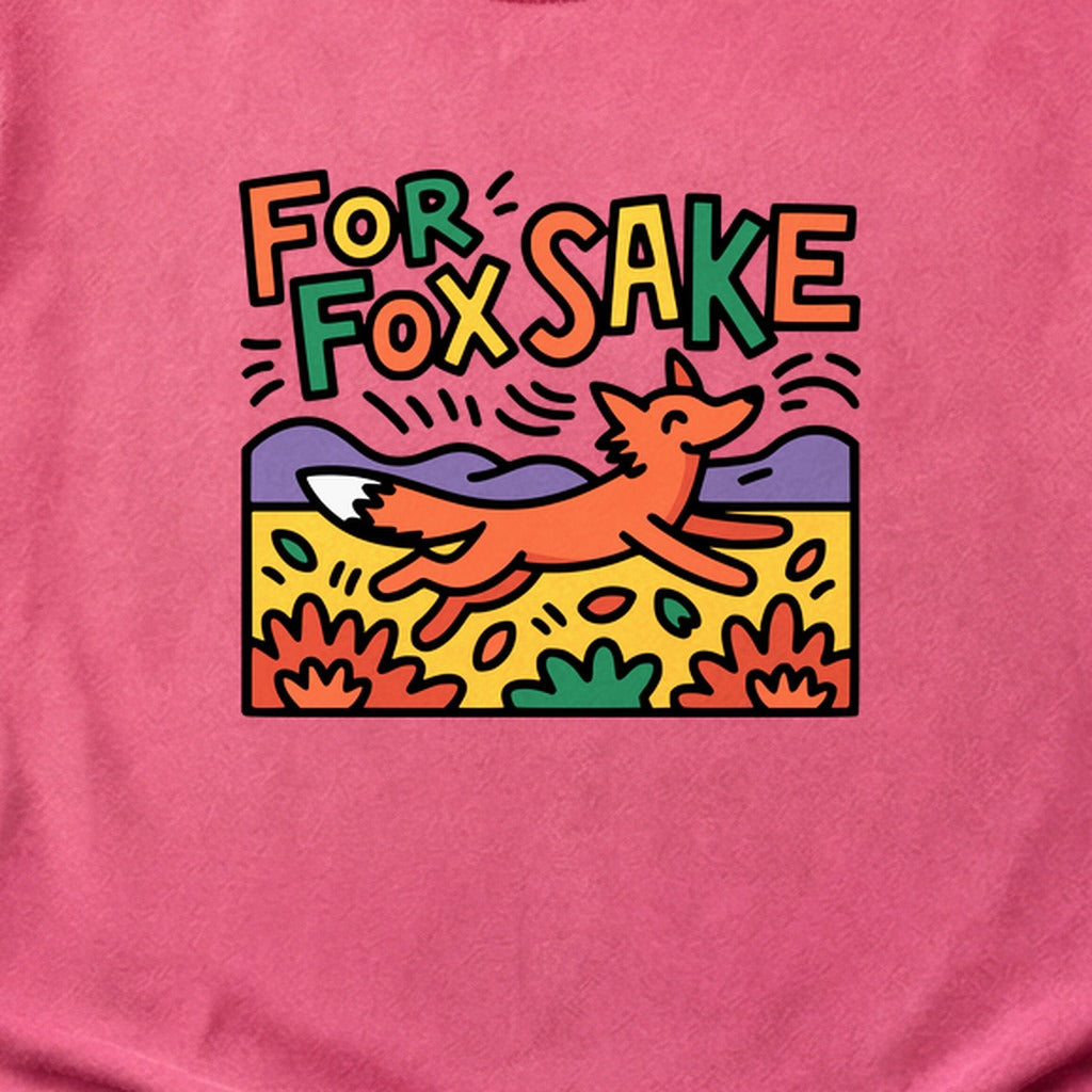 For Fox Sake Cotton T-Shirt