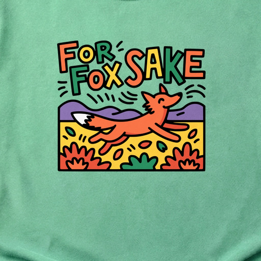 For Fox Sake Cotton T-Shirt
