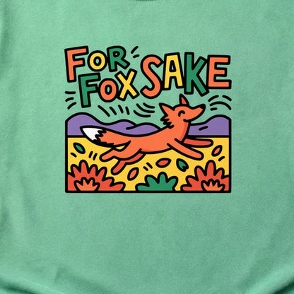 For Fox Sake Cotton T-Shirt
