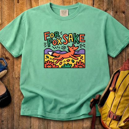 For Fox Sake Cotton T-Shirt