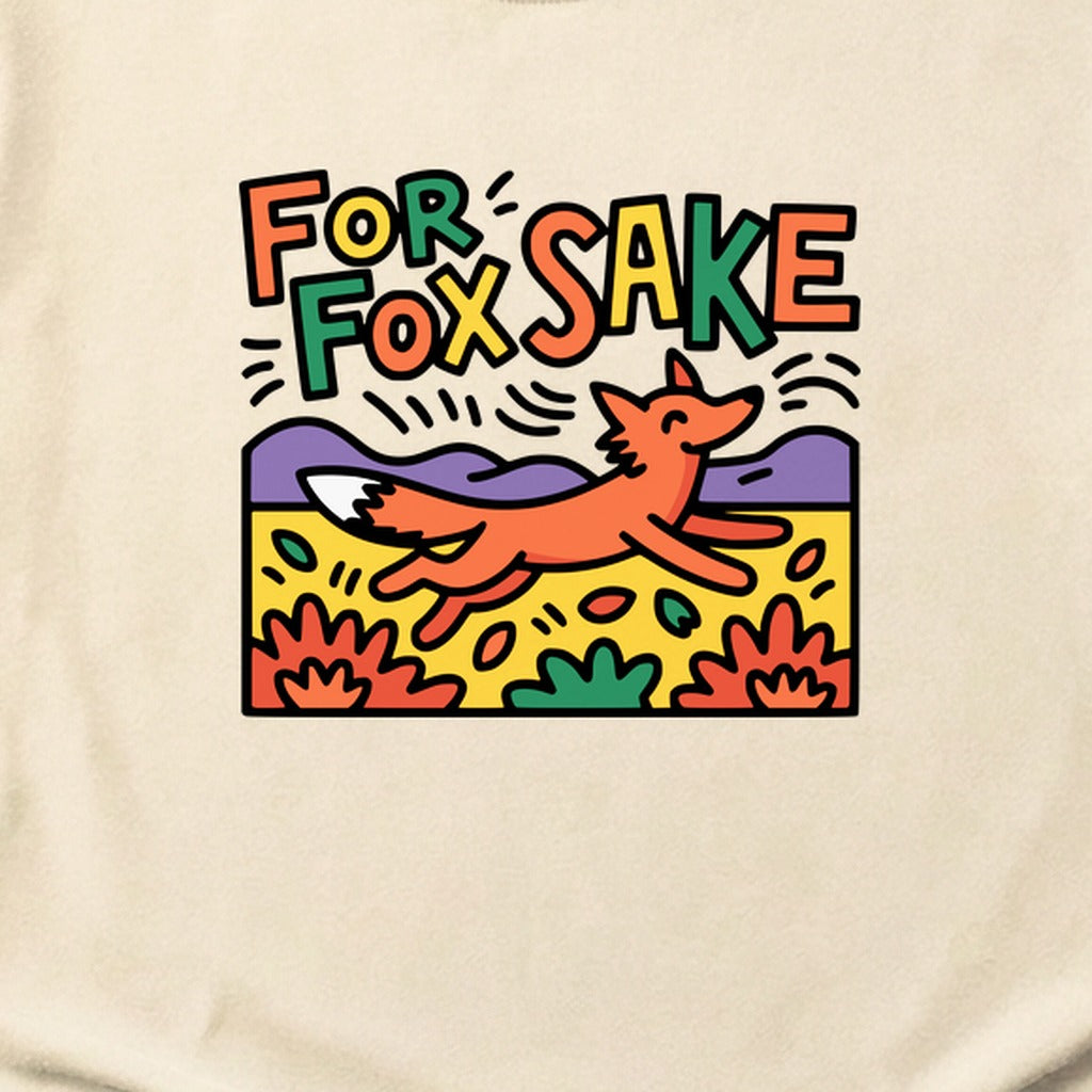 For Fox Sake Cotton T-Shirt