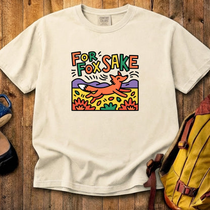 For Fox Sake Cotton T-Shirt