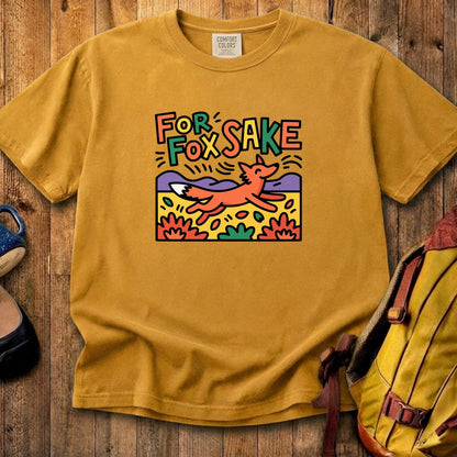 For Fox Sake Cotton T-Shirt